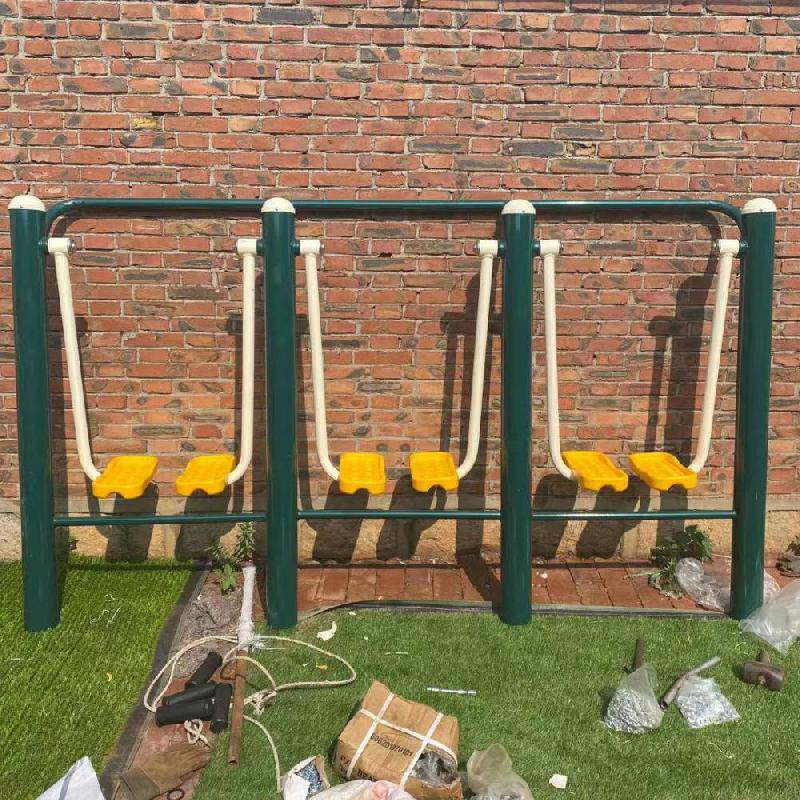 室外新农村老年人体育用品活动器材 双人漫步机(图1) 室外新农村老年人体育用品活动器材 双人漫步机(图1)