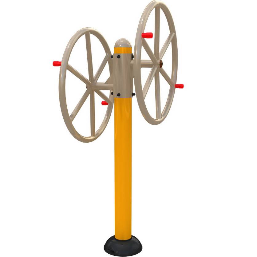 绿洁地产滑滑梯组合 室外老年健身路径 淮安小区体育健身器材(图2)