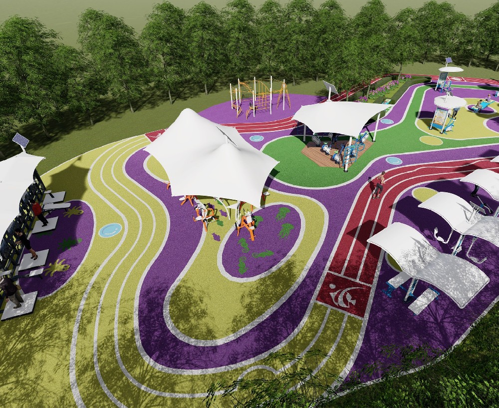 体育公园配置方案2