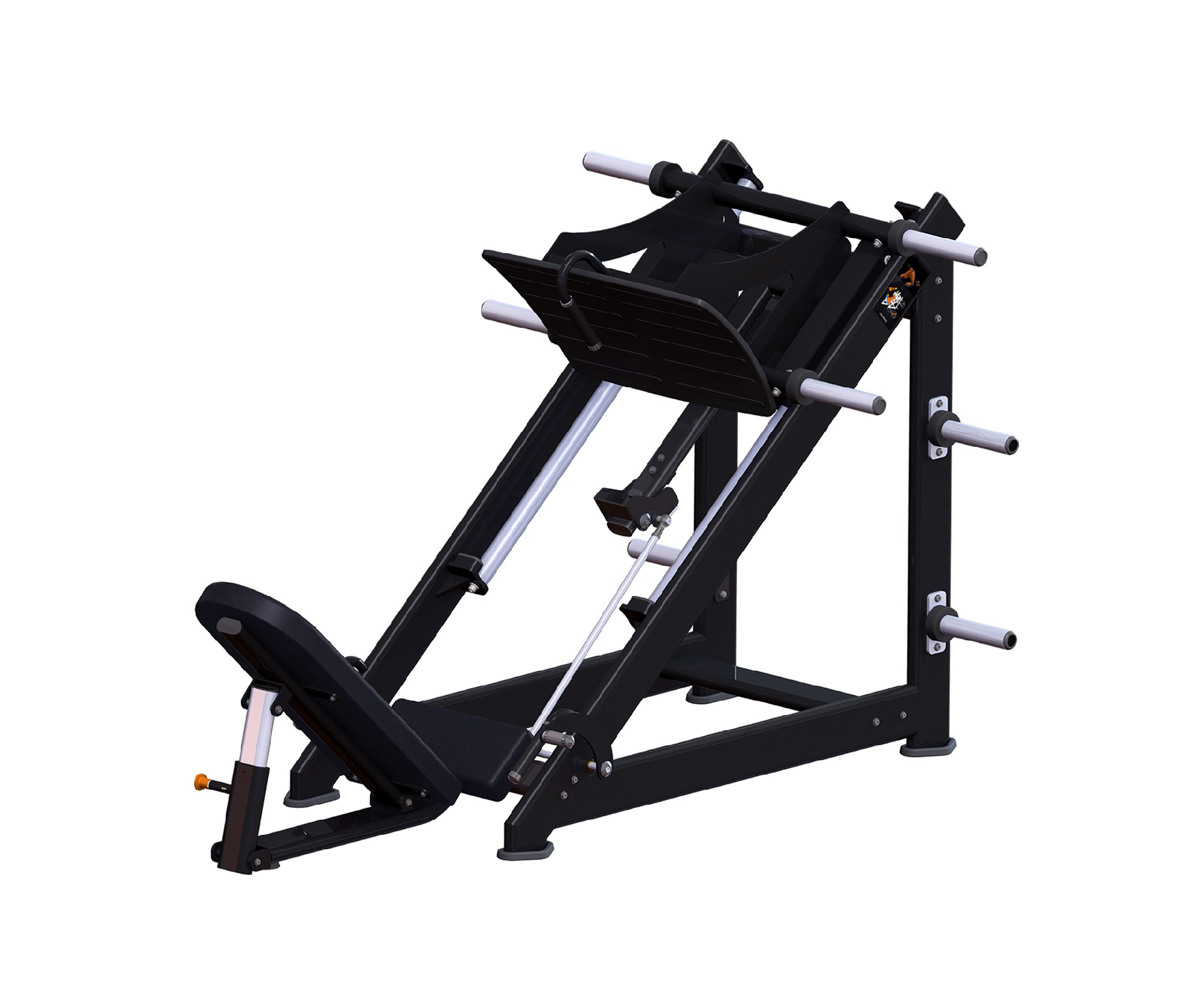 坐式下斜推胸(图4)