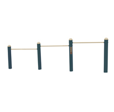 四柱三位压腿器